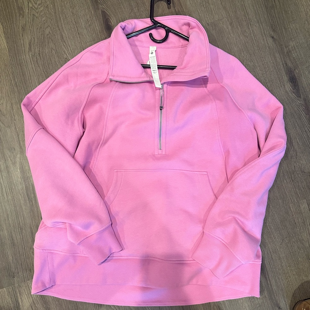 Women’s Lululemon Scuba Oversized Funnel-Neck Half Zip Long